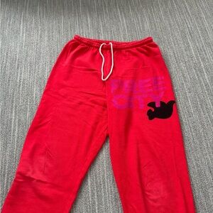 Free City, Size Medium, Red Sweatpants